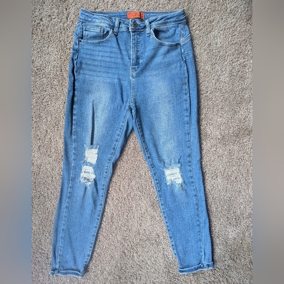 Wax Jean Denim - Wax Jean Distressed Women's Size 30
